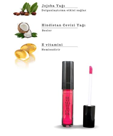 BEST MATCH EVER Fuchsia Lip Gloss - Fruity Plumping Gloss - Vitamin E Fuchsia Lip Gloss -lipgloss - Buy Online on GoSupps.com