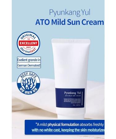 Pyunkang Yul ATO Mild Sun Cream - ATO Skin Mild Sun Cream 75ml - Buy Online on GoSupps.com