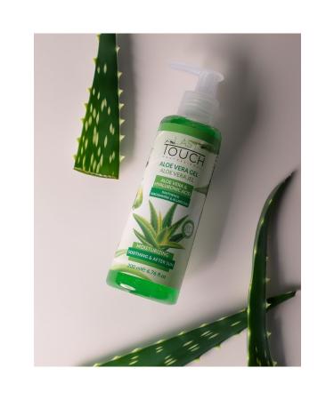 LAST TOUCH Aloe Vera Gel After Sun Care Moisturizing Refreshing Soothing 200 ml - Buy Online on GoSupps.com