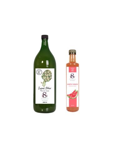 S heylaana Natural Artichoke Vinegar 2000 Ml - Natural Watermelon Vinegar 500 Ml