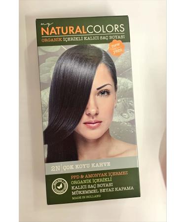 Natural Colors Organic Hair Dye 2N Very Dark Brown