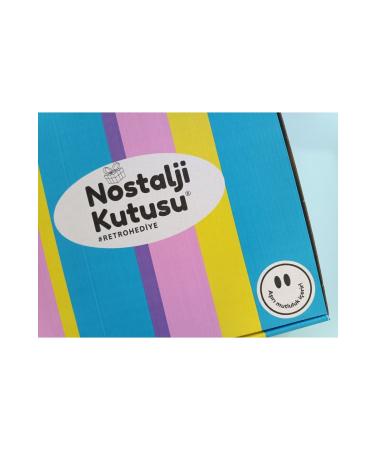 Nostalgia Box Nostalgic Coloured Ball Gum 1 kg - Buy Online on GoSupps.com