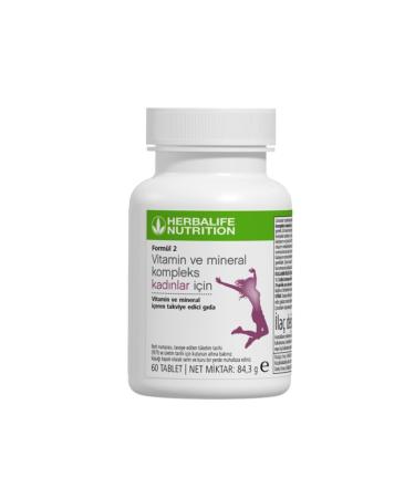 Herbalife Formula 2 Vitamin and Mineral Complex For Women 60 Tablets