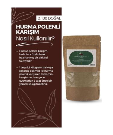 Zeynep B y kbay Date Pollen Powder Mixture 200 Gr. - Buy Online on GoSupps.com
