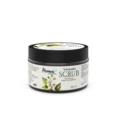 HOMMCOZMET C Homm Against Dead Skin Cells Hand and Body Jasmine Scrub Peeling 250 Ml Sc