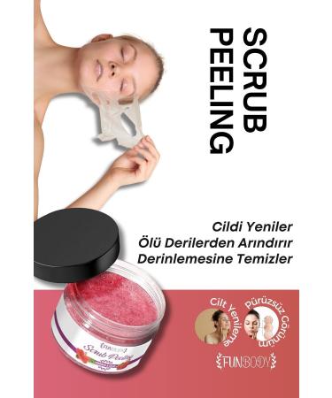 FUNBODY Scrup Body & Hand Peeling 250 Ml Hibiscus Strawberry Flavored - Buy Online on GoSupps.com