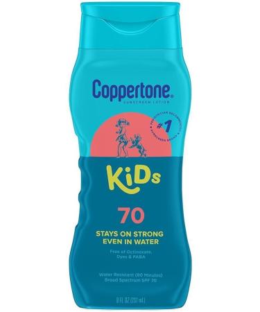 Coppertone Kids Spf70 Sunscreen Lotion 237ml