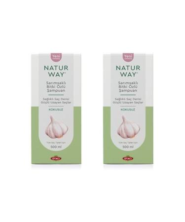 Otac Naturway Garlic Herbal Essence Shampoo 500 ml X 2 Pieces