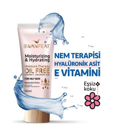 SWANFEAT Moisture Therapy Moisturizing Cream with Vitamin E Hyaluronic Acid Oily & Normal Skin 50 ml