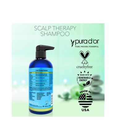 Pura D'or Scalp Therapy Scalp Care Shampoo 709ML - Buy Online on GoSupps.com