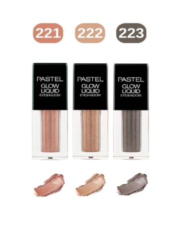 Pastel Glow Liquid Eyeshadow 221 + 222 + 223 Dreamland - Eyeshadow