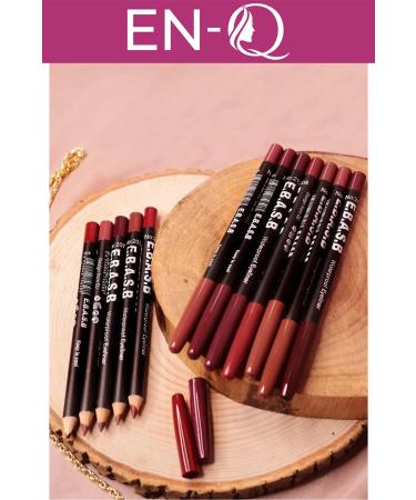 ENQ 12-Piece Oily Lip Pencil - Lipstick Pen - Buy Online on GoSupps.com