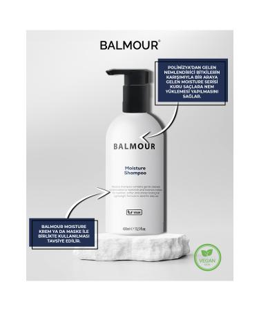 BALMOUR Moisture Moisture Shampoo 400 ml - Buy Online on GoSupps.com