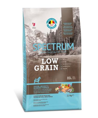 Spectrum Low Graun Salmon&anchovy Formula For Mini And Small Breed Adult Dogs 30/18 2 5 Kg