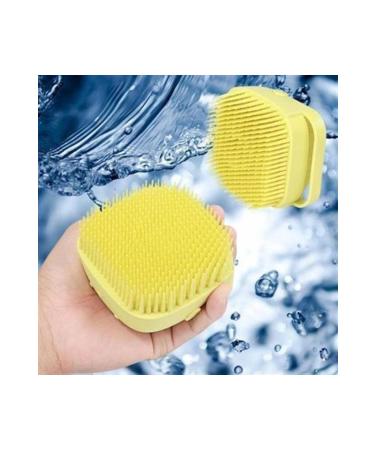 ESS Essemag Soft Silicone Material Flexible Gel Chamber Massage Function Effective Bath Shower Bath Glove - Buy Online on GoSupps.com