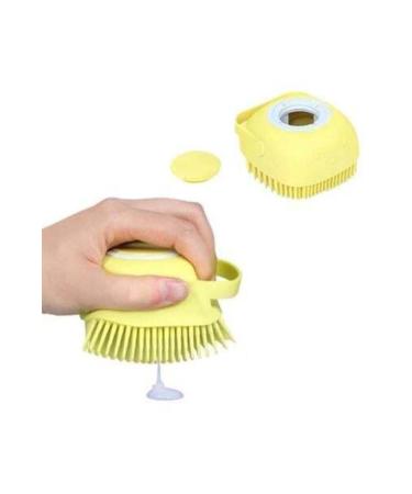 ESS Essemag Soft Silicone Material Flexible Gel Chamber Massage Function Effective Bath Shower Bath Glove