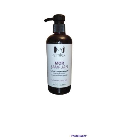 NY SIMLEX Professional Silver Color Balancing Purple Shampoo for Very Light Blonde Gray and White Hair - Buy Online on GoSupps.com