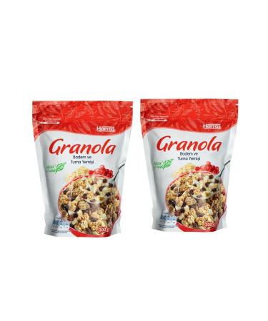 Harras Granola Almond and Cranberry 2*300 Gr