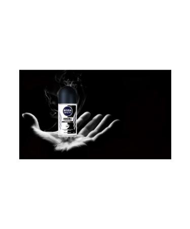 NIVEA Men Invisible Black And White Power Men's Roll-on 50 ml - Buy Online on GoSupps.com