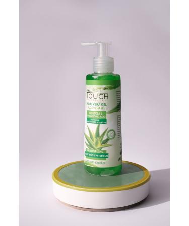 LAST TOUCH Aloe Vera Gel After Sun Care Moisturizing Refreshing Soothing 200 ml - Buy Online on GoSupps.com
