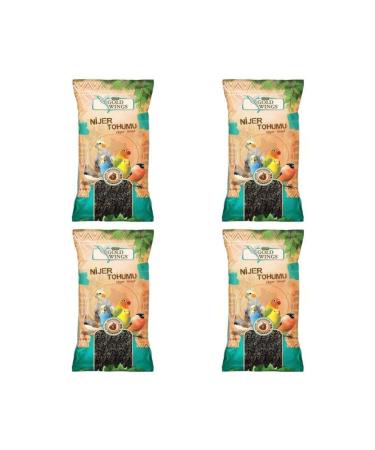 Gold Wings Niger Seed Food for Birds 250 Gr X 4 Pieces