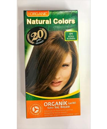 Organic Natural Colors Hair Dye 6N Dark Blonde - Organic Dye