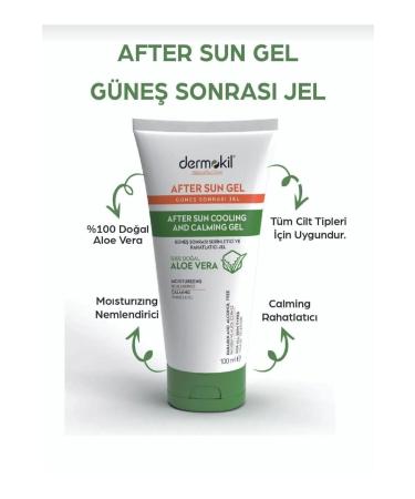 Dermokil Skin Tone Equalizing Sunscreen Face Cream 50 Spf 50 ml Cooling and Relaxing Gel 100 ml - Buy Online on GoSupps.com