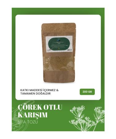 Zeynep B y kbay Black Cumin Natural Powder Mixture 200 Gr.