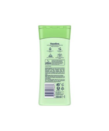 Vaseline Body Lotion Aloe Vera Freshness For Dry Skin 200 ml - Buy Online on GoSupps.com