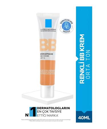 La Roche Posay Hydraphase HA BB Cream Spf15 - Medium - 40 ml