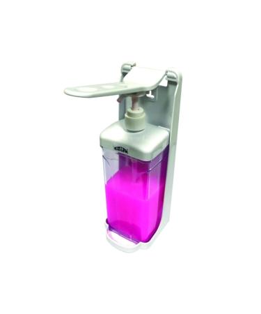 tem Plastic Disinfectant and Liquid Soap Dispenser 1000 ml