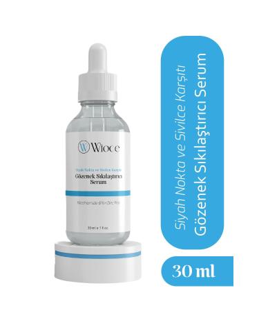Wioce Pore Tightening and Blackhead Serum 30ml (niacinamide 6%+zinc Pca)