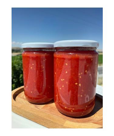 life Tomato Puree with Shell 600gr (2PCS)