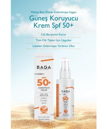 Baga Sunscreen Cream Spf+