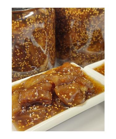 Natural Walnut Fig Jam from Saricaova 460 gr Handmade - Buy Online on GoSupps.com