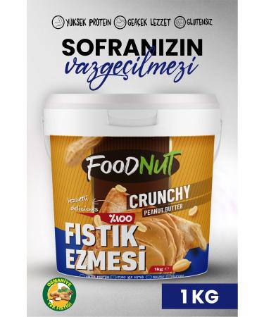 FoodNut 0 Sugar-Free Athlete Friendly Peanut Butter 1 Kg Sugar-Free Peanut Butter High in Protein.