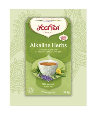Yogi Tea Alkaline Herbs Organic Tea
