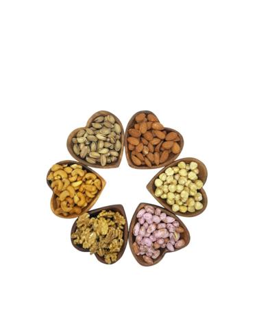 Dil eker 6-Piece Mixed Nuts (Pistachio Hazelnut Almond Cashew Salted Peanut Walnut) 6000 grams