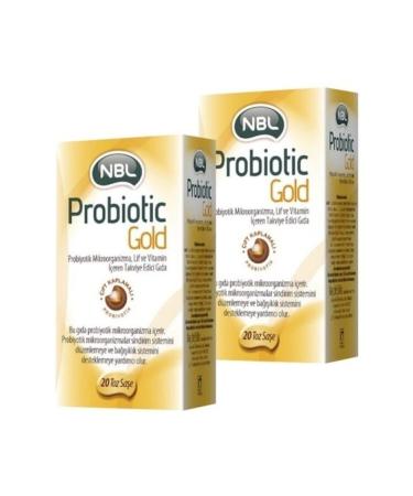 NBL Probiotic Gold 20 Stick Sachet 2 Pack Advantage