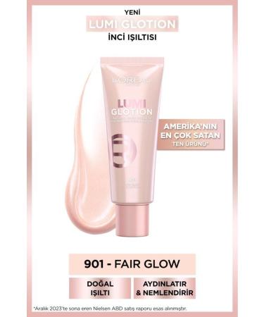 L'Oreal Paris Glotion All-In-One Natural Glow 902 Light Glow & 901 Fair Glow - Buy Online on GoSupps.com