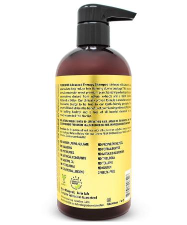 Pura D'or Advanced Therapy Shampoo for Fine Hair 473ML - Buy Online on GoSupps.com