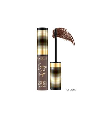 Eveline Cosmetics BROW & GO EYEBROW MASCARA