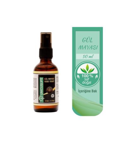 unicuslife 100% Pure Natural Rose Yeast 50 ml (Amber Bottle)