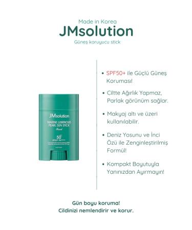 JMsolution Marine Luminous Pearl Sun Stick spf50+ PA++++21gr