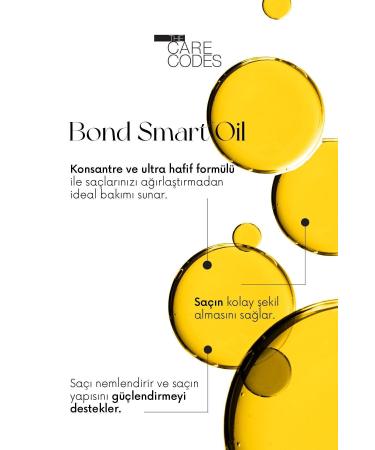 THE COLOR CODES The Care Codes Smart System Bondbu lder Bond Smart Oil Transparent Bottle 50ml - Hair Care - Buy Online on GoSupps.com