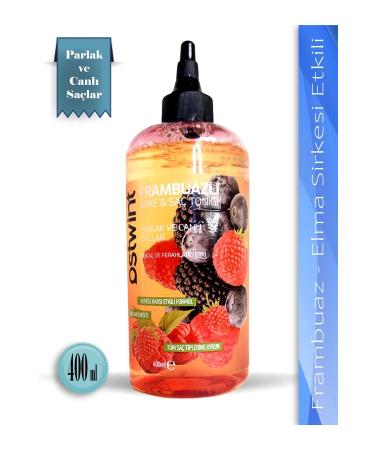 Ostwint Raspberry Vinegar Hair Tonic Natural Hair Care Shiny and Lively Hair 400 Ml