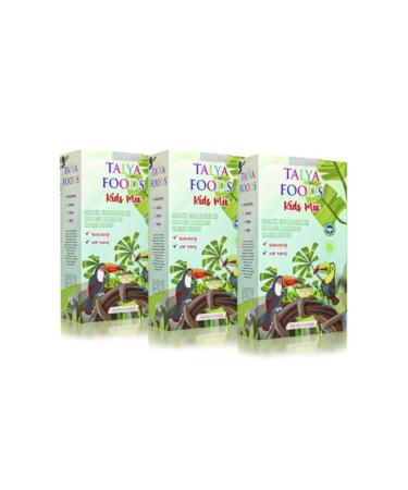 TALYA FOODS Gluten Free Vegan Tucan Kids Series 3x 200 Gr