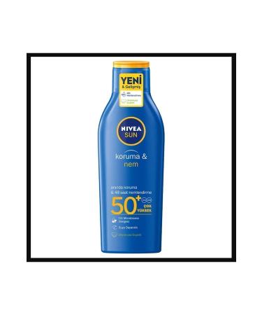 NIVEA Sun SPF50+ Sunscreen and 48 Moisturizing Sun Lotion 200 ml