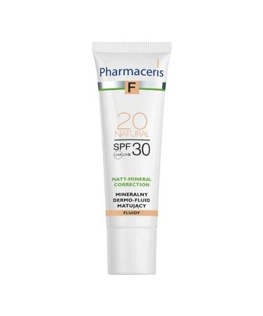 Pharmaceris F Mineral Mattifying Liquid Dermo-foundation 20 Natural Spf30 30 Ml PSSNS658