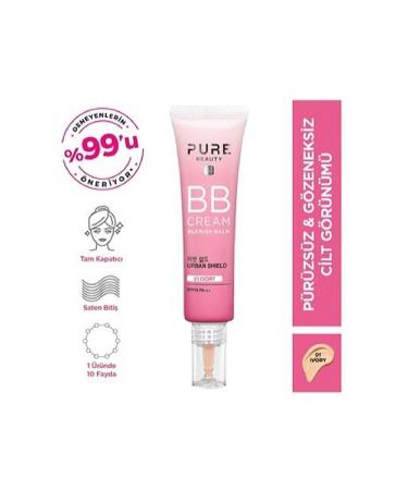 PURE BEAUTY Smooth Skin Appearance BB Cream SPF50 30ml